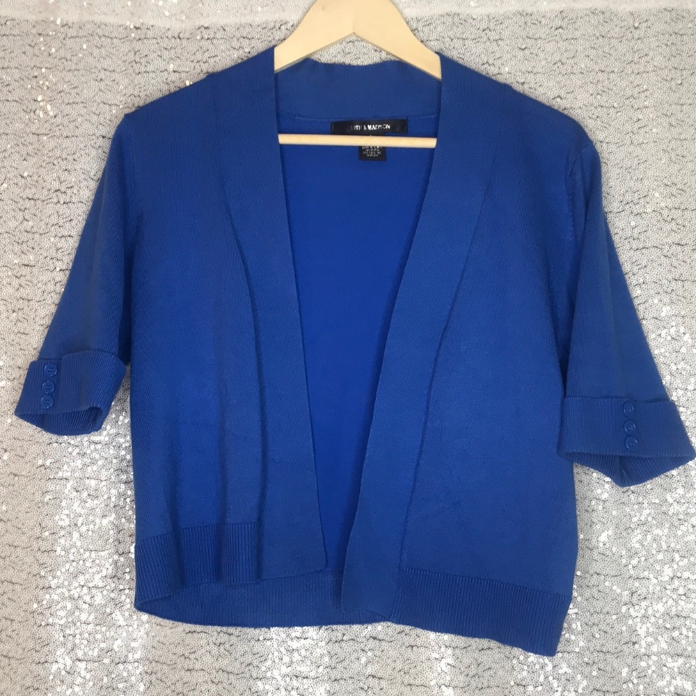Periwinkle Open Cardigan